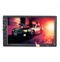 Універсальна автомагнітола 2 Din сенсорна, Bluetooth AMP 7018B, з пультом в комплекті!