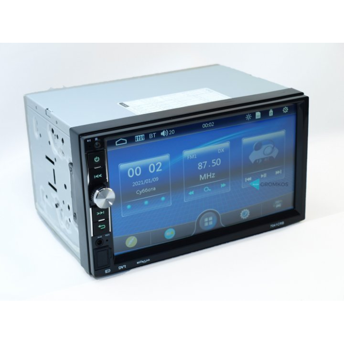 Автомагнітола 2Din 7041CRB 7" дюймів 1026 * 600px, 2 USB, SD, AUX + пульт на кермо