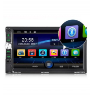 Автомагнітола 2Din CRB 7 " 7043CRB MP5, Bluetooth, USB, SD + пульт на руль (без GPS)