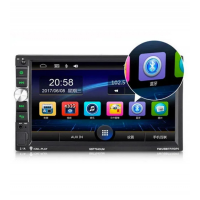 Автомагнітола 2Din CRB 7 " 7043CRB MP5, Bluetooth, USB, SD + пульт на руль (без GPS)