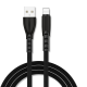 Кабель USB - Lightning для заряджання та передачі даних плоский 1 метр