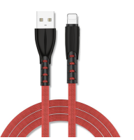 Кабель USB - Lightning для заряджання та передачі даних плоский 1 метр