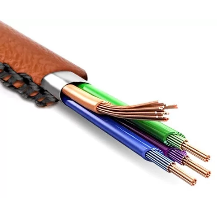 Кабель для заряджання телефонів USB - Lightning у шкіряному обплетенні, довжина 1 метр