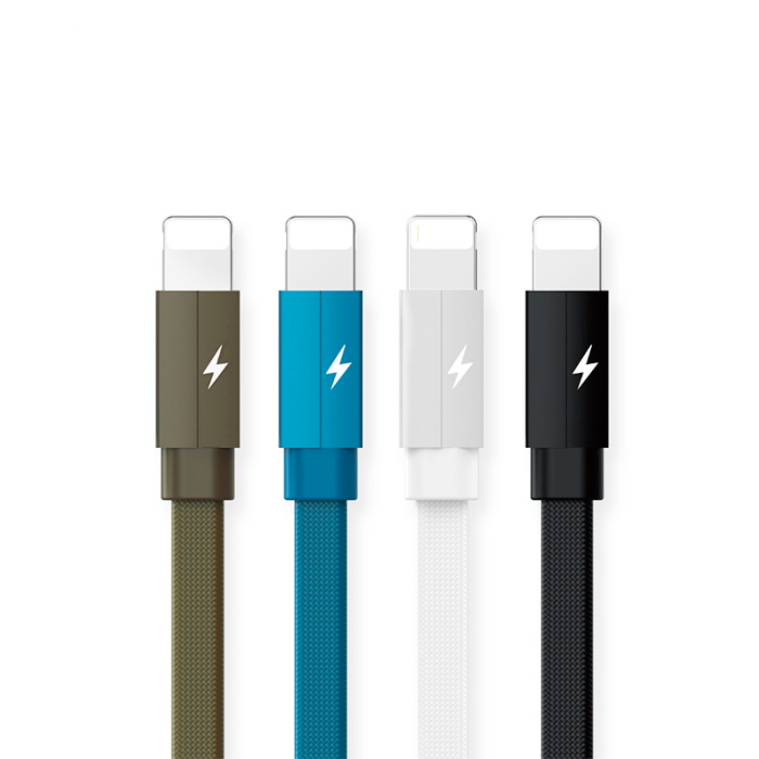 Міцний кабель USB - Lightning для заряджання та передачі даних 1м 1,5А