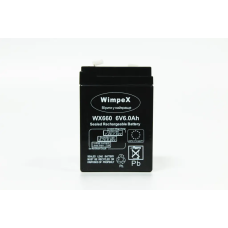 Герметичний свинцево-кислотний акумулятор Wimpex WX660 6V 6.0AH