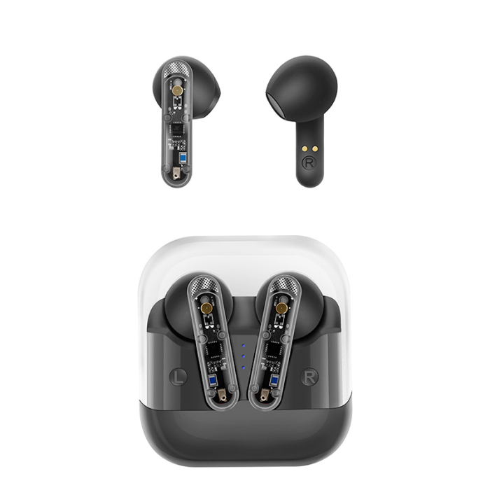 Бездротові навушники гарнітура Double з кейсом Bluetooth TWS AKZ-S26