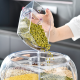 Органайзер для сыпучих продуктов на 6 отделений с дозатором для хранения специй и круп