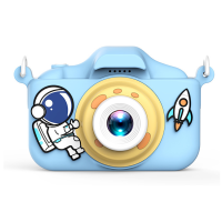Цифровий дитячий фотоапарат Li-1 ART-0188 Astronaut 2" дисплей, подвійна Full HD 1080p IPS