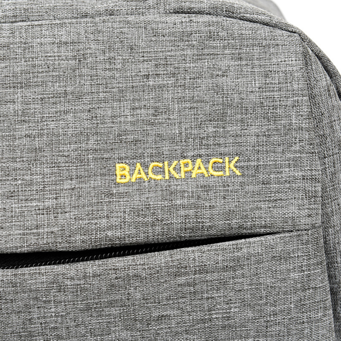 Універсальний набір рюкзак + сумка + гаманець BACK-PACK 3в1 Сірий