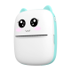 Портативный термопринтер беспроводной BAMBI CAT MINI совместим с Android/iOS Bluetooth