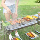 Переносной складной мангал барбекю BBQ 8006 881 CA-10