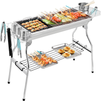 Переносной складной мангал барбекю BBQ 8006 881 CA-10