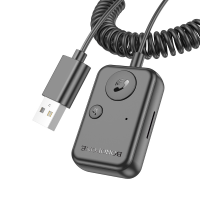 FM модулятор трансмітер Bluetooth Borofone BC49 June