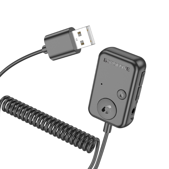 FM модулятор трансмітер Bluetooth Borofone BC49 June