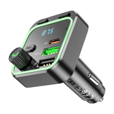 FM модулятор трансмітер Bluetooth PD20W QC3.0 Borofone BC53 Highway зі швидкою зарядкою