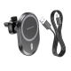 Кріплення телефону з бездротовою зарядкою Borofone BH201 Magnetic Wireless