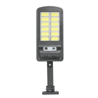 Уличный фонарь на солнечной батарее с пультом BK-128-12 COB, аккумуляторный LED светильник на столб