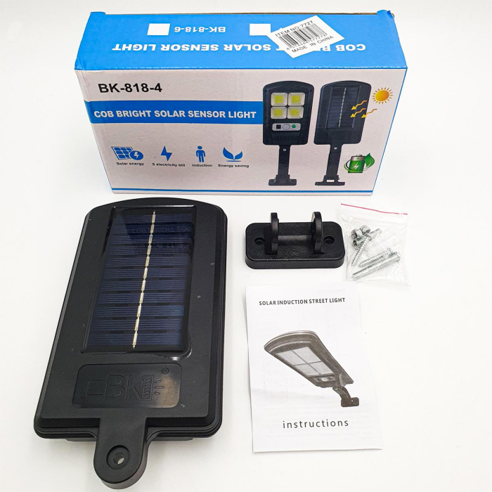 Ліхтар на сонячній батареї Solar Light BL BK818-6 COB 1000mA на сонячній батареї