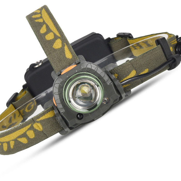 Налобний ліхтар Bailong BL 1505\602B SENSOR, світлодіодний налобний ліхтарик з датчиком руху