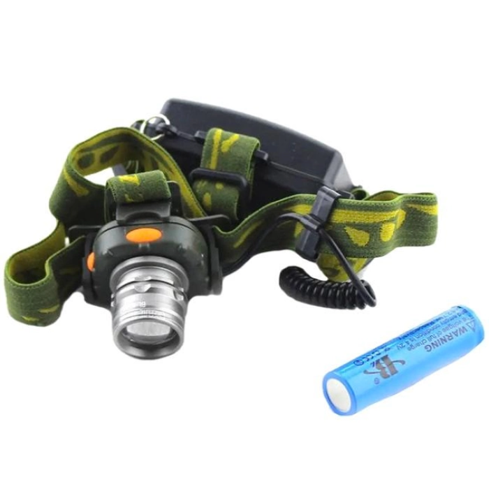 Налобний ліхтар Bailong BL 1505\602B SENSOR, світлодіодний налобний ліхтарик з датчиком руху