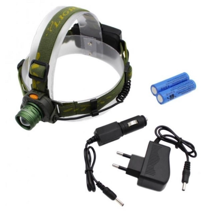 Налобний ліхтар Bailong BL 1505\602B SENSOR, світлодіодний налобний ліхтарик з датчиком руху