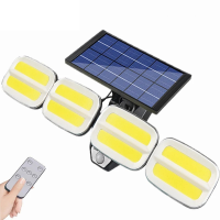 Вуличний світильник на сонячній батареї BL KXK 601 Solar 240 COB з датчиком руху та пультом