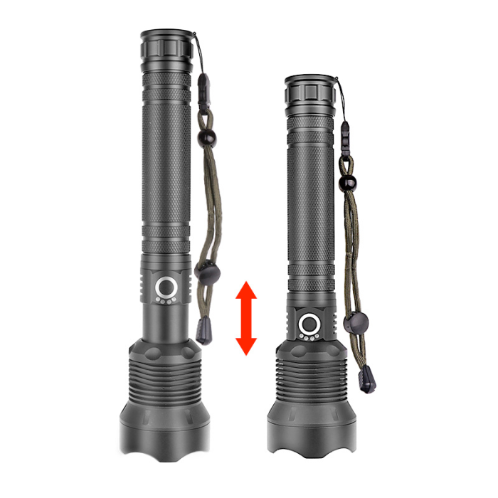 Ручний тактичний надпотужний ліхтарик BL X92 P70 2*18650 battery