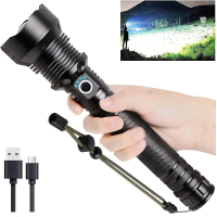Ручний тактичний надпотужний ліхтарик BL X92 P70 2*18650 battery