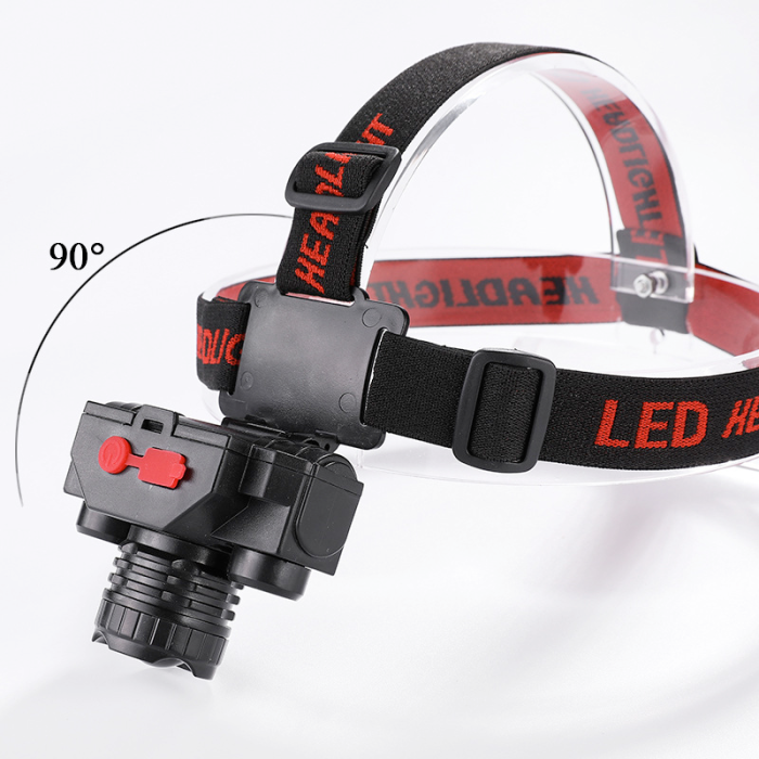 Налобний ліхтар Bailong BL-1805 COB+XPE USB-заряджання
