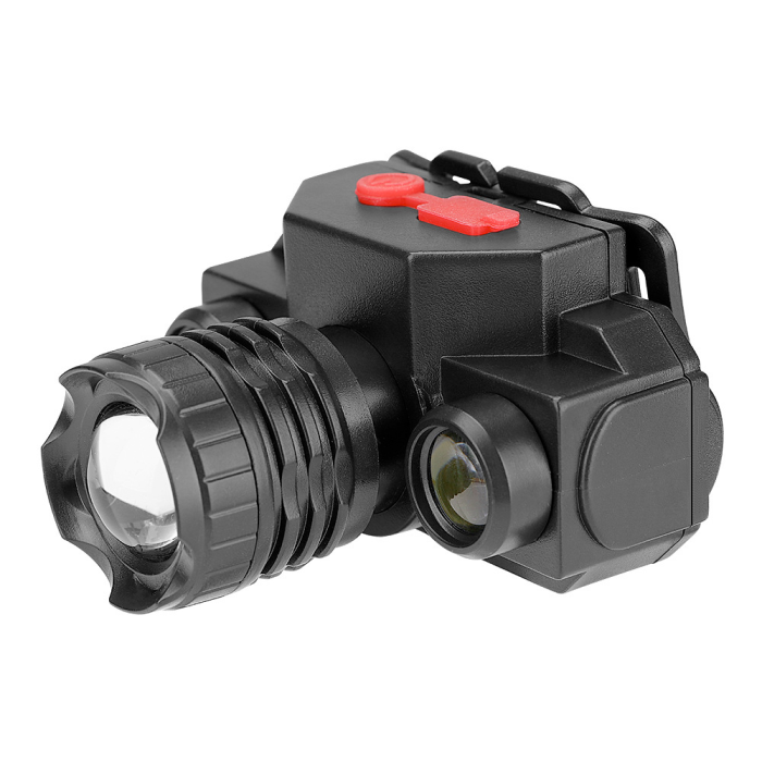 Налобний ліхтар Bailong BL-1805 COB+XPE USB-заряджання