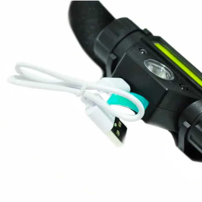 Налобний ліхтар BL-1898 SENSOR акумуляторний зарядка від USB