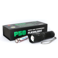 Фонарь полицейский Bailong 1x18650 BL-200-P50