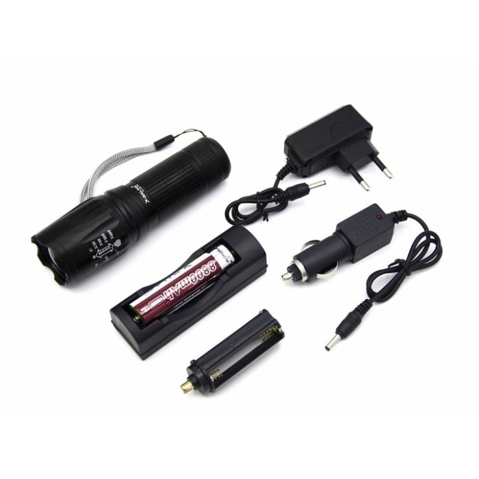 Ліхтар поліцейський Bailong 1x18650 BL-200-P50