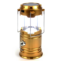 Кемпинговая LED лампа BL-5800 c фонариком и солнечной панелью