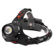 Потужний налобний акумуляторний ліхтар Bailong BL-T32-P50 LED Zoom 3 режими