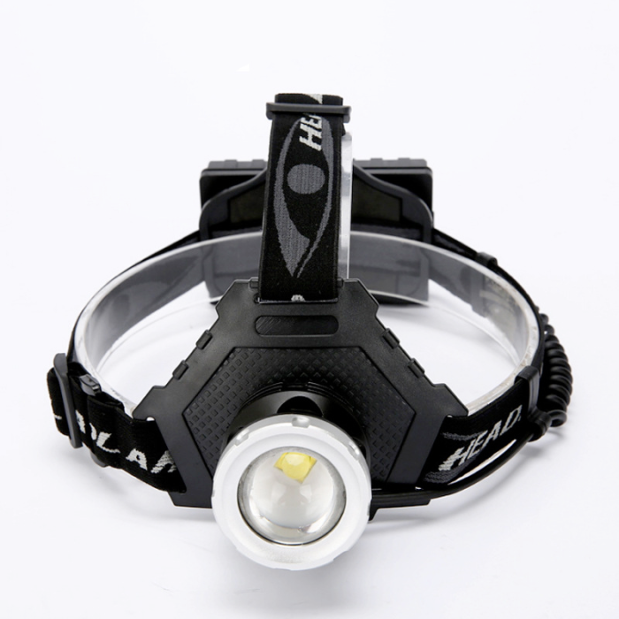 Ліхтар налобний Bailong 3х18650 BL-T50-P50 USB, 5 режимів, zoom, power bank