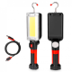 Потужний автономний ручний ліхтар Bailong micro USB BL-ZJ-8859