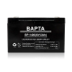Потужна акумуляторна батарея BAPTA 6В 12,0Ач BP-1400
