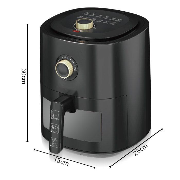 Аэрофритюрница Air Fryer 3500Вт 6л BITEK BT-5332B