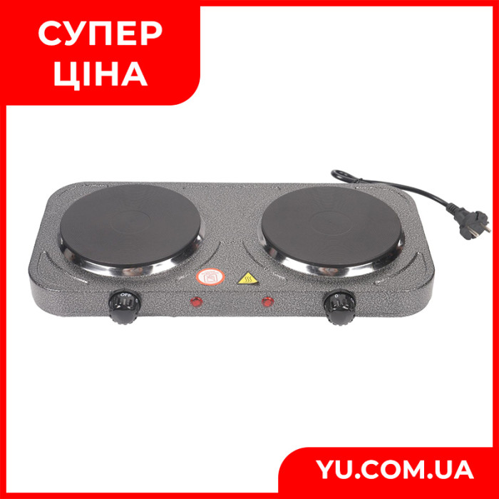 Електроплита 2 диски 2000Вт 150мм BITEK BT-9088A
