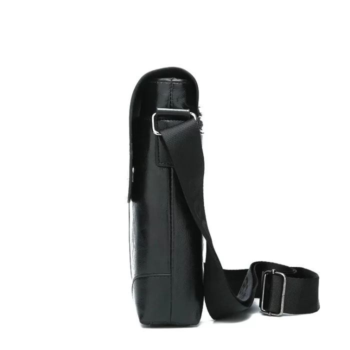 Чоловіча шкіряна сумка через плече Jeep BULUO + ПОДАРУНОК Міні USB бритва для добової щетини