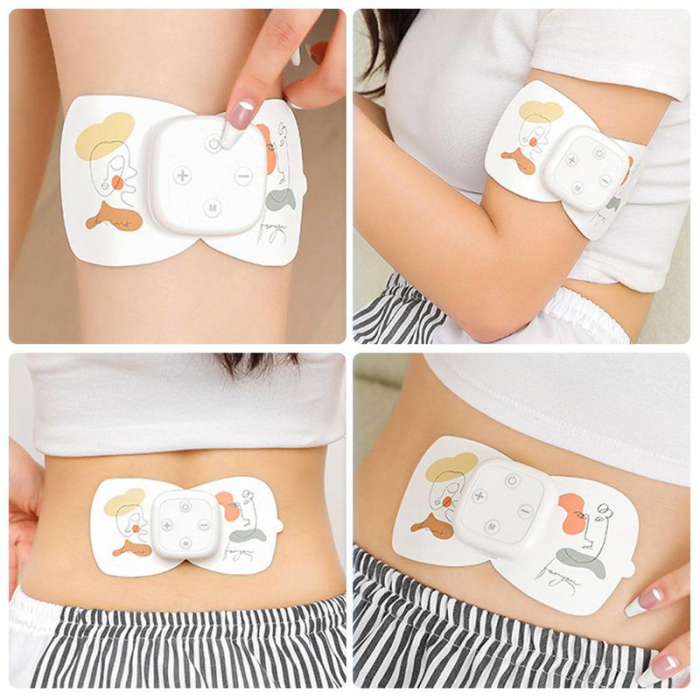 Міостимулятор для м'язів з 6 режимами метелик MAGIC STICKER електричний масажер для схуднення та зміцнення м'язів