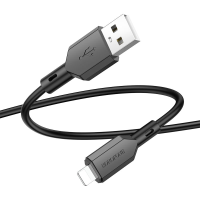 Кабель USB - Lightning Borofone BX70 1 метр 2,4 А