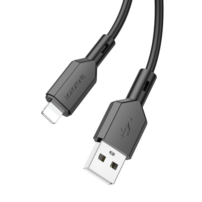 Кабель USB - Lightning Borofone BX70 1 метр 2,4 А
