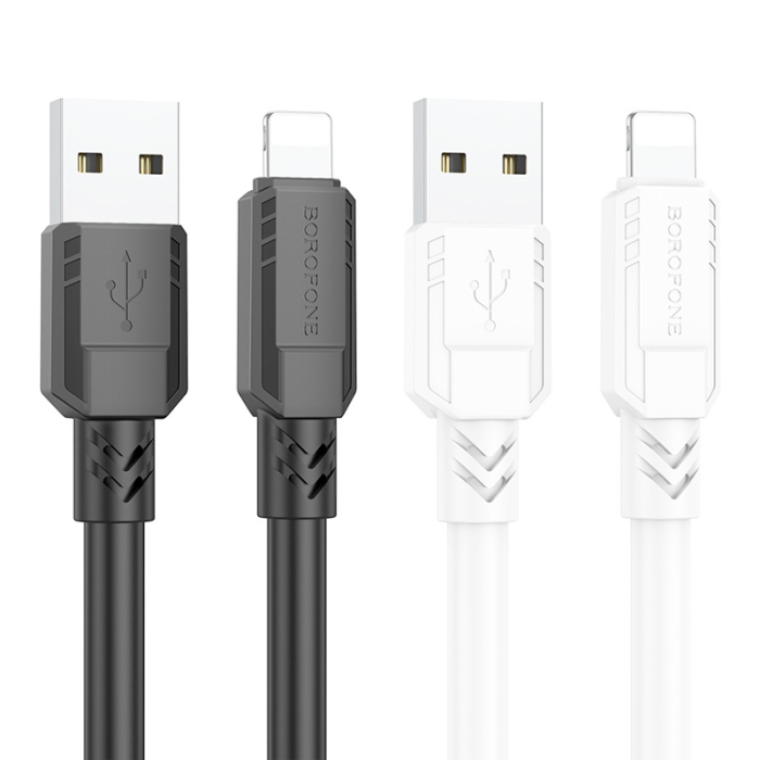 Кабель USB - Lightning Borofone BX81 Goodway 1 метр 2,4А