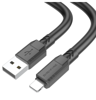 Кабель USB - Lightning Borofone BX81 Goodway 1 метр 2,4А