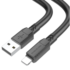 Кабель USB - Lightning Borofone BX81 Goodway 1 метр 2,4А