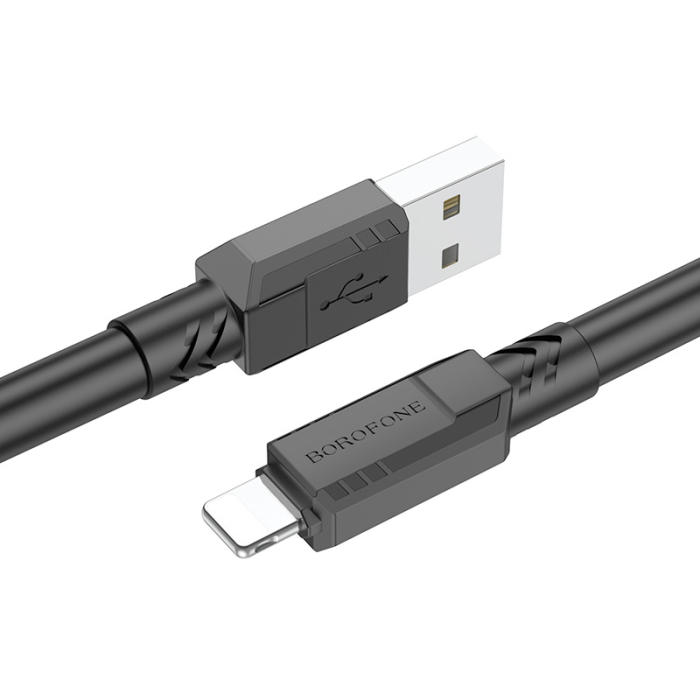 Кабель USB - Lightning Borofone BX81 Goodway 1 метр 2,4А