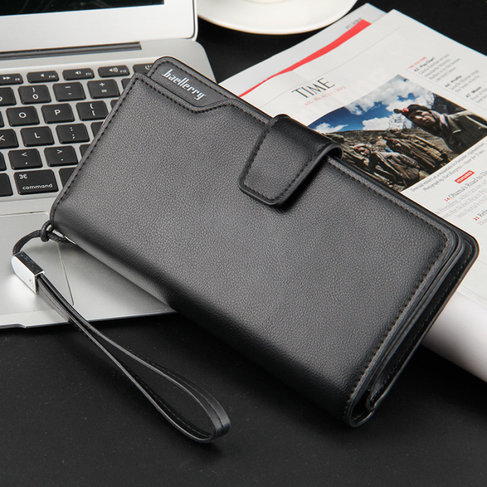 Мужской кошелек, портмоне Baellerry 1063 Black