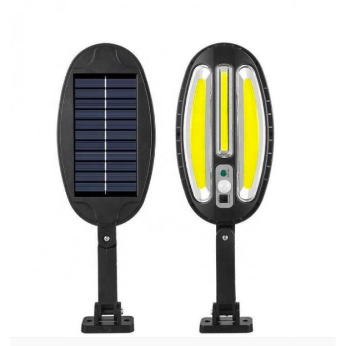 Вуличний ліхтар на сонячній батареї Bailong Solar 8288A 138COB з пультом керування